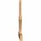 Ekena Millwork Richland Timber Gable Bracket, Western Red Cedar, 60"W x 27"H x 1 1/2"D x 3 1/2"F, 11/12 Pitch GBW060X27X0204RIC00SWR - alternate 4